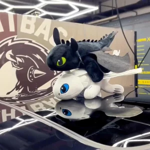 Toothless Car Motorcycle Accessories - Night & Light Fury Plush Dragon