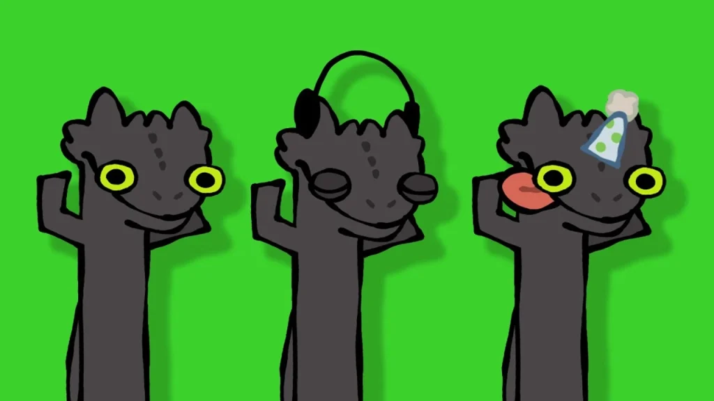 toothless dancing meme